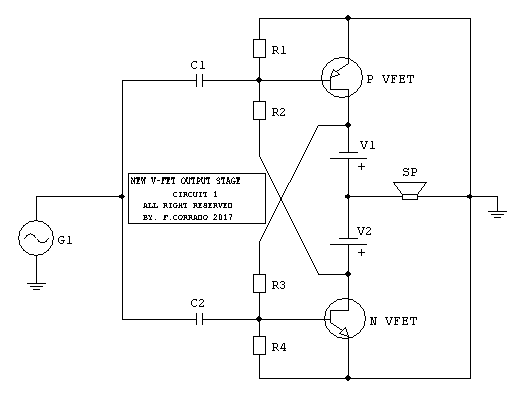 New V-fet Output Stage 1