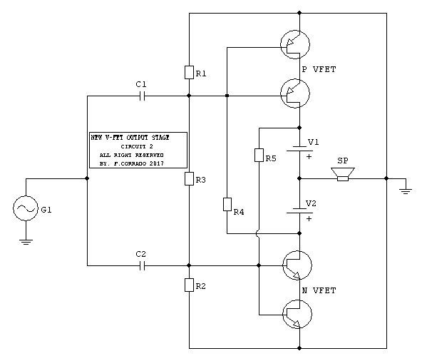 New V-fet Output Stage 2